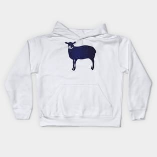 Cool sheep lamb goat color T-shirt Kids Hoodie